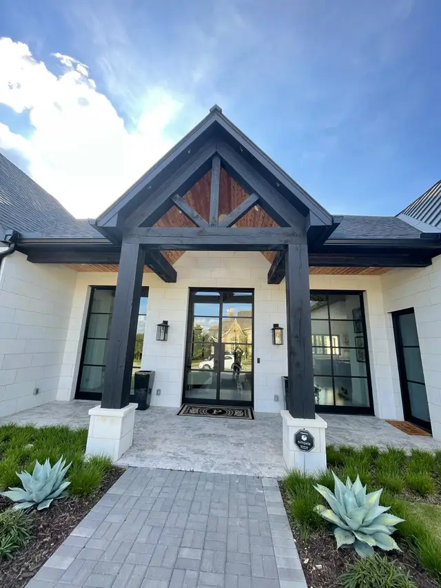 Entry Portico Detail — DFW by JCL Painting LLC
