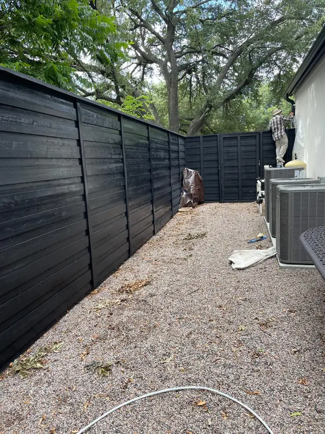 Fence & Gate Staining — Richardson, TX by JCL Painting LLC