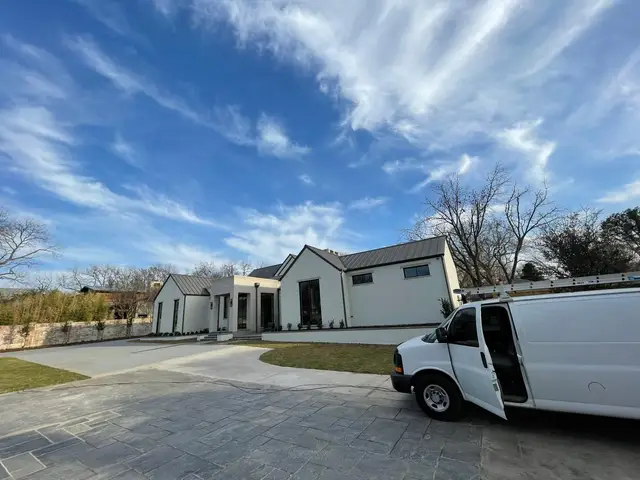 Modern White Exterior — DFW by JCL Painting LLC