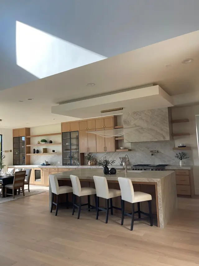 Kitchen Open Shelving — DFW by JCL Painting LLC