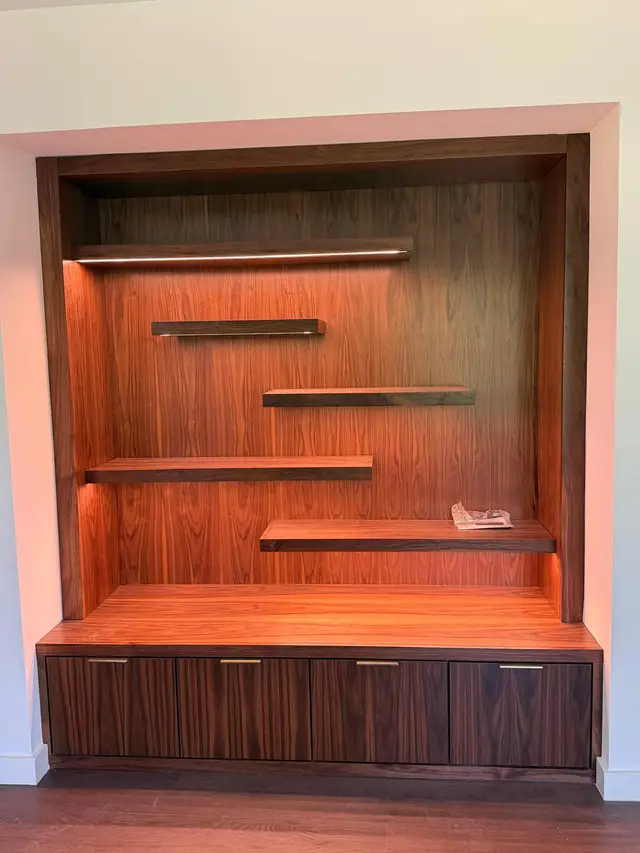 Custom Built-In Shelving — DFW by JCL Painting LLC